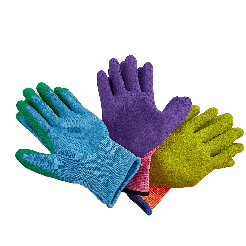 1 Pair Children Garden Planting Gloves Durable Waterproof Gloves Anti-stab Anti-bite Collect Seashells Protective Glove For Kid