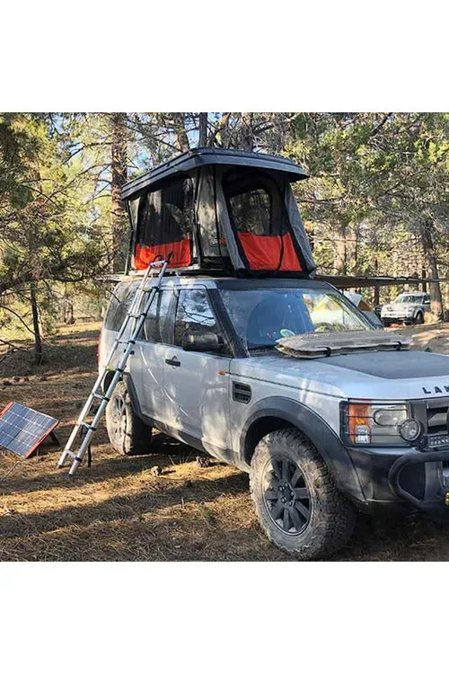 2005-2016 Land Rover LR3 / LR4 / Discovery 3 / Discovery 4 CONVOY Rooftop Tent w/ Low Mount Crossbars