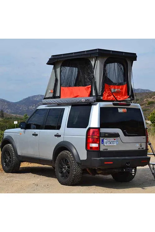 2005-2016 Land Rover LR3 / LR4 / Discovery 3 / Discovery 4 CONVOY Rooftop Tent w/ Low Mount Crossbars