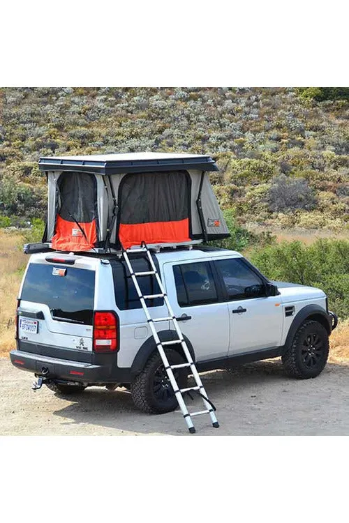 2005-2016 Land Rover LR3 / LR4 / Discovery 3 / Discovery 4 CONVOY Rooftop Tent w/ Low Mount Crossbars