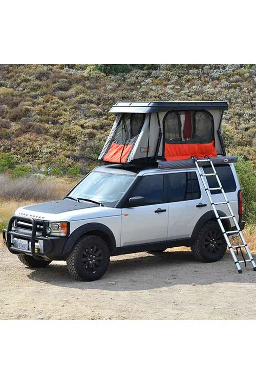 2005-2016 Land Rover LR3 / LR4 / Discovery 3 / Discovery 4 CONVOY Rooftop Tent w/ Low Mount Crossbars