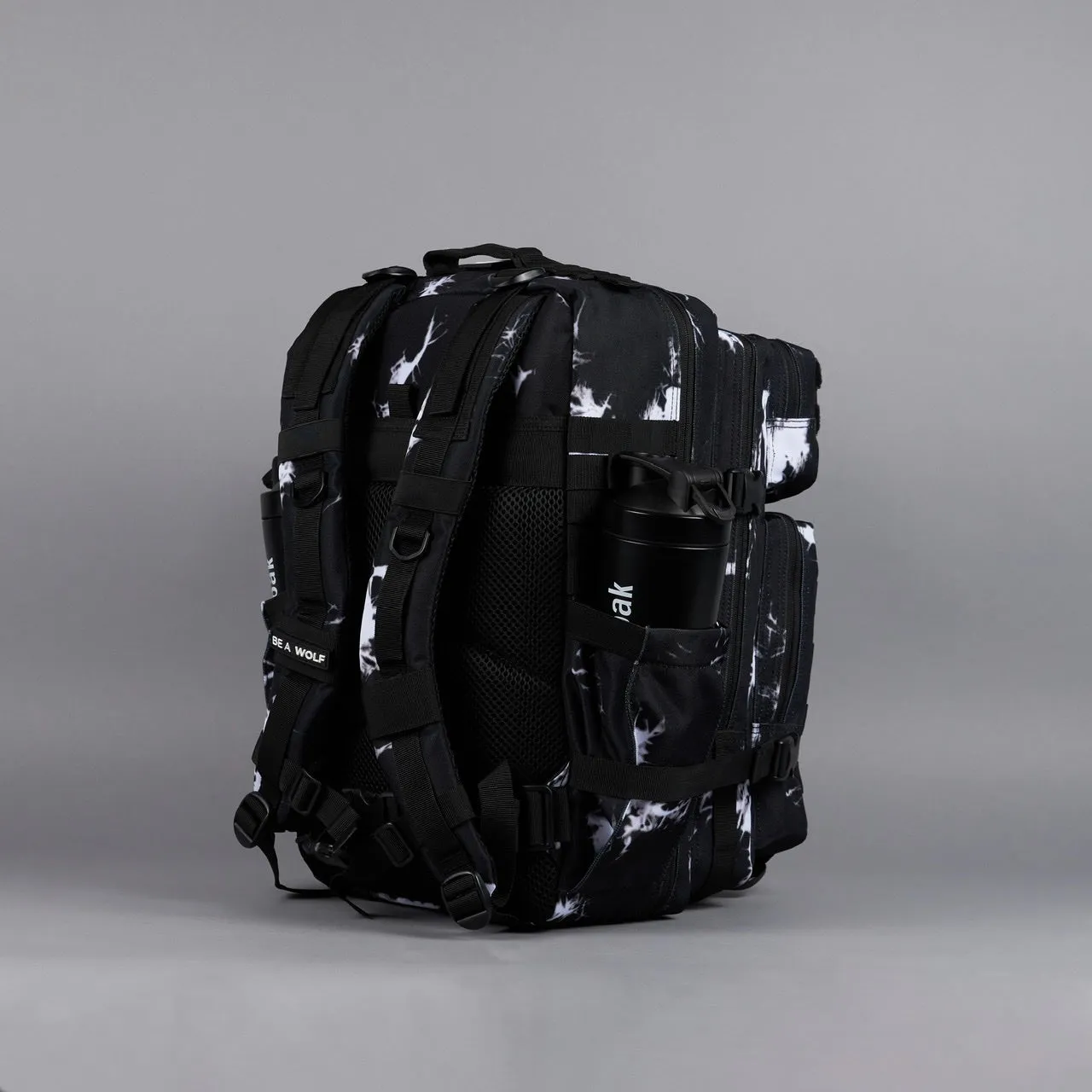 45L Backpack Black Lightning