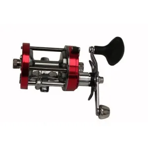 Ambassadeur 7000 C Round Baitcast Reel - 7001 4.1:1 Gear Ratio, 2 Bearings, 22" Retrieve Rate, 20 lb Max Drag, Left Hand