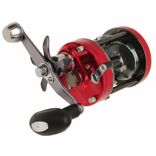 Ambassadeur 7000 C Round Baitcast Reel - 7001 4.1:1 Gear Ratio, 2 Bearings, 22" Retrieve Rate, 20 lb Max Drag, Left Hand