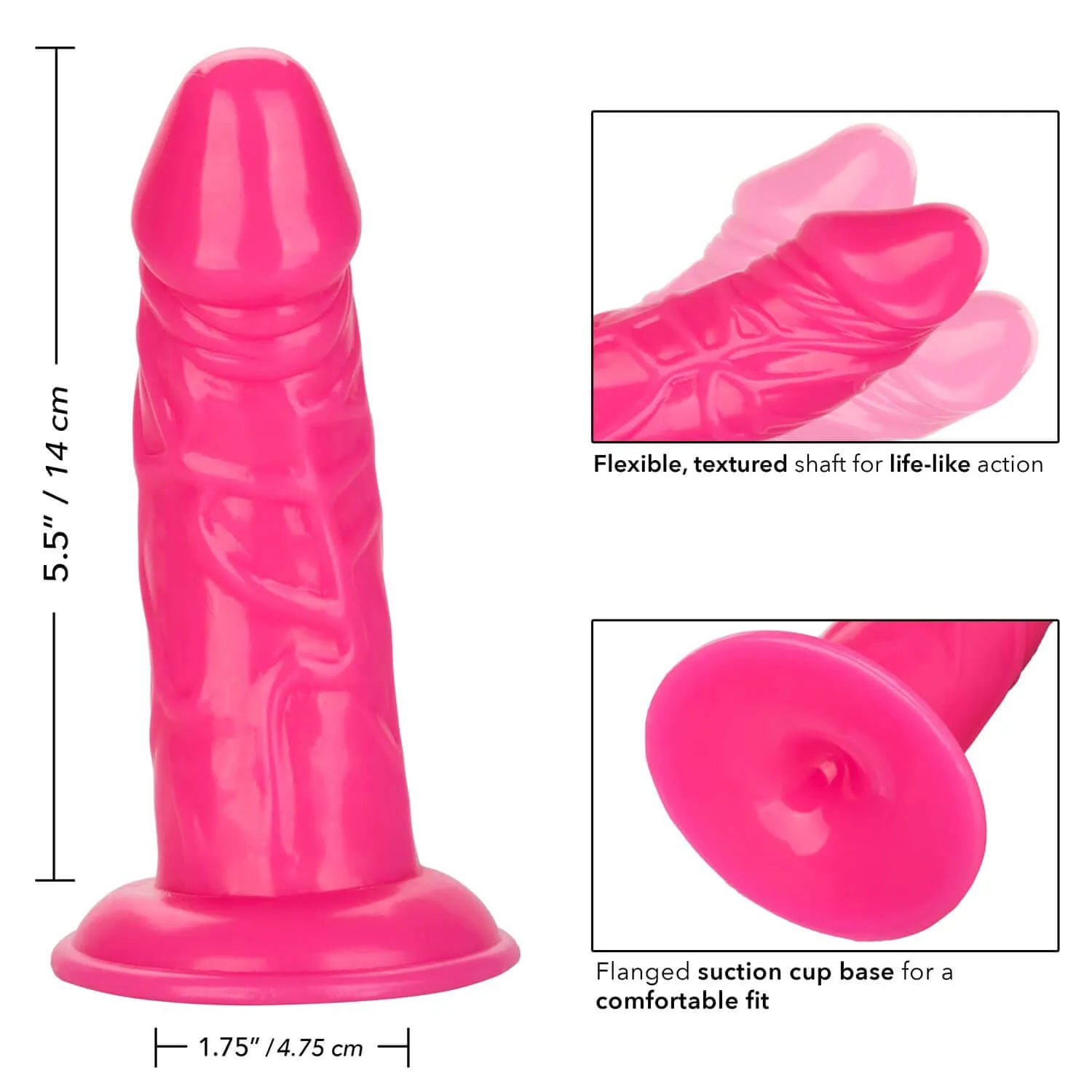 Back End Chubby Pink Realistic Dong - Your Path to Sensual Pleasure