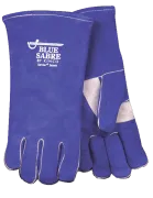 Blue Premium Cowhide Gloves Sabre (one dozen)