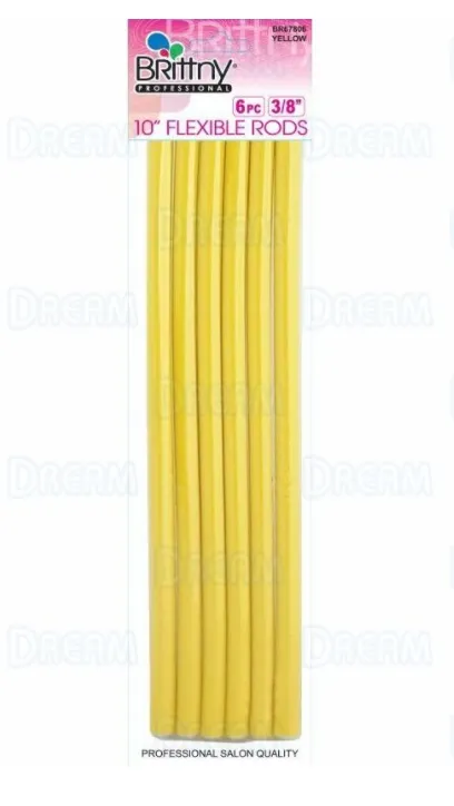 BRITTNY 6 PCS 3/8" FLEXIBLE RODS 10"