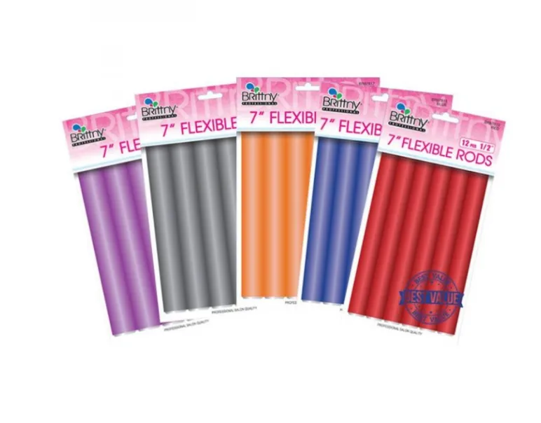 BRITTNY 9/16" 12 PIECES 7" FLEXIBLE RODS