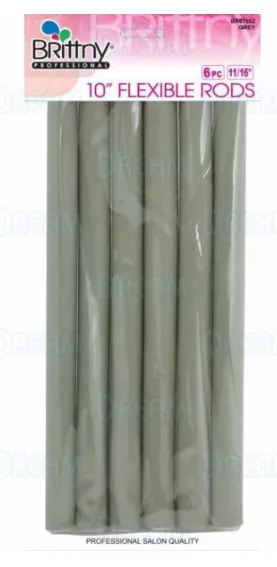 BRITTNY LONG FLEXIBLE RODS 10"