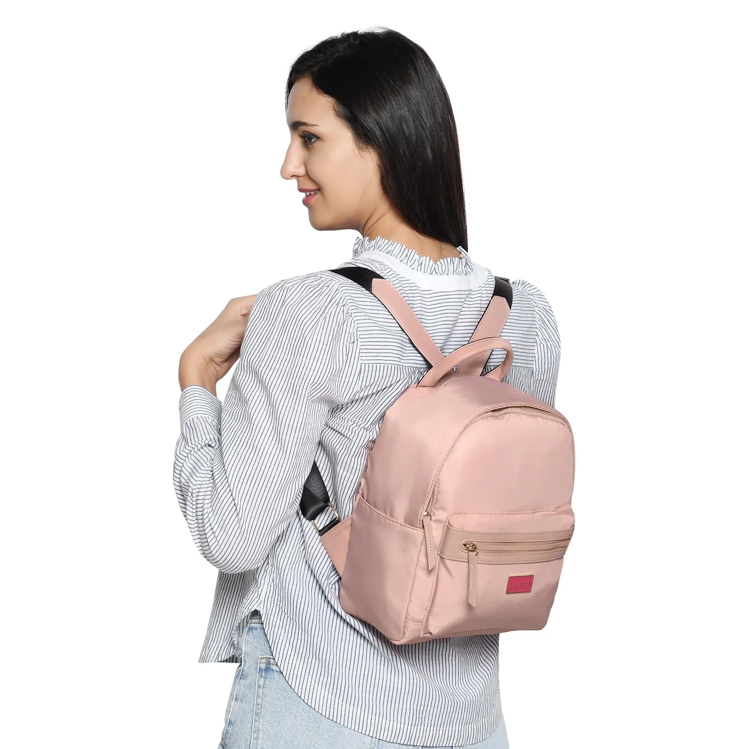 Caprese Cindy Backpack Small Soft Pink