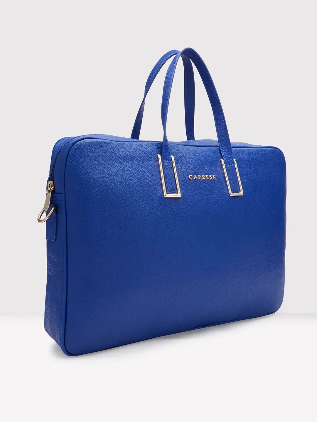 Caprese Cora Laptop Tote Large Blue