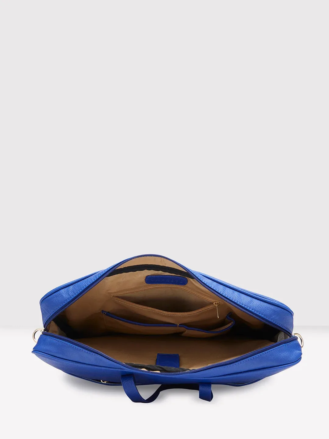 Caprese Cora Laptop Tote Large Blue