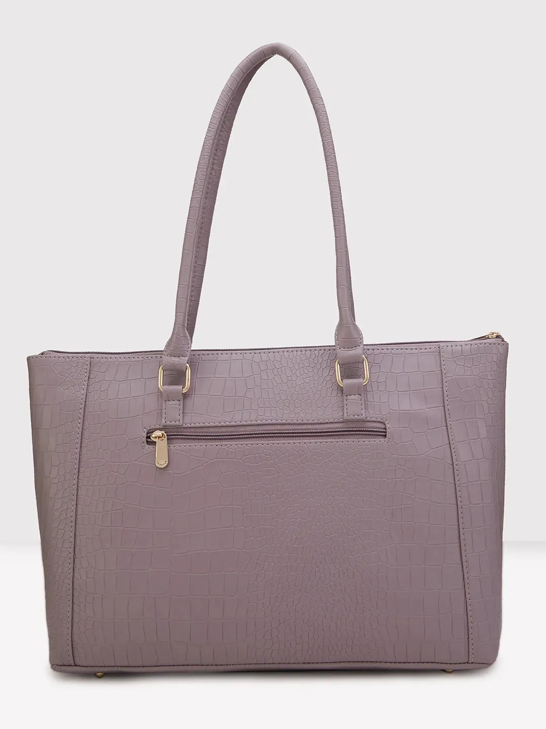 Caprese Freda Laptop Tote Large Lilac