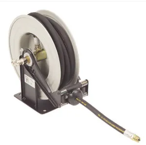 Compact Hose Reel w/ 1/4" x 25' Grease Hose EA