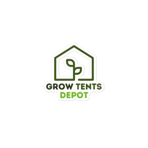 Grow Tents Depot Bubble-Free Stickers