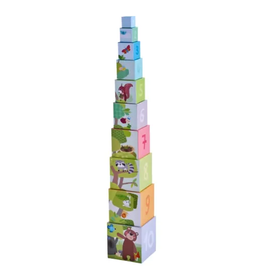 HABA Stacking Cubes Forest Friends