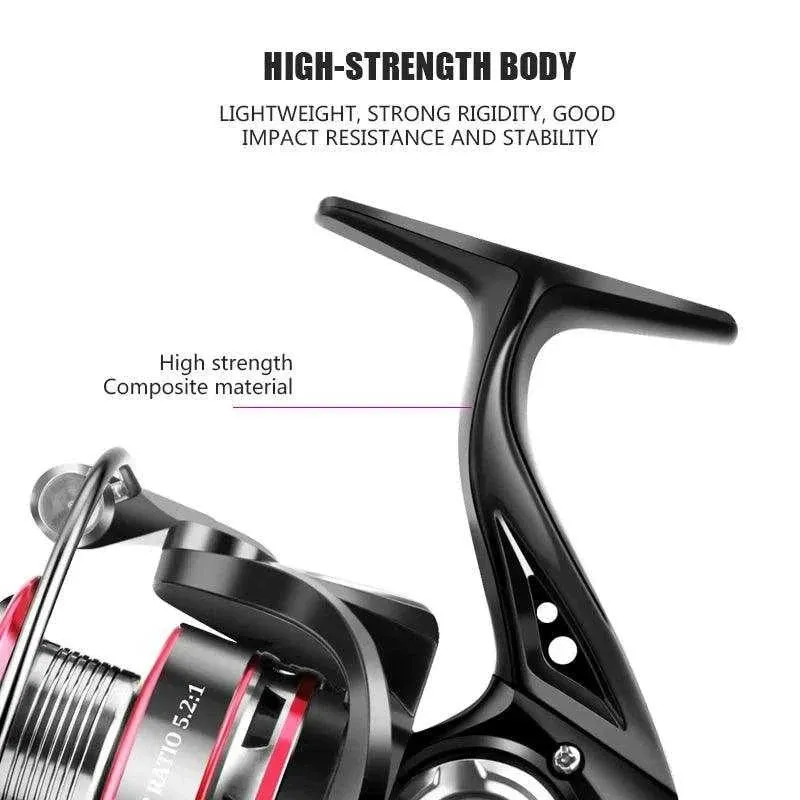 Huidiao Saltwater Spinning Reel 500-800 - 8KG Max Drag