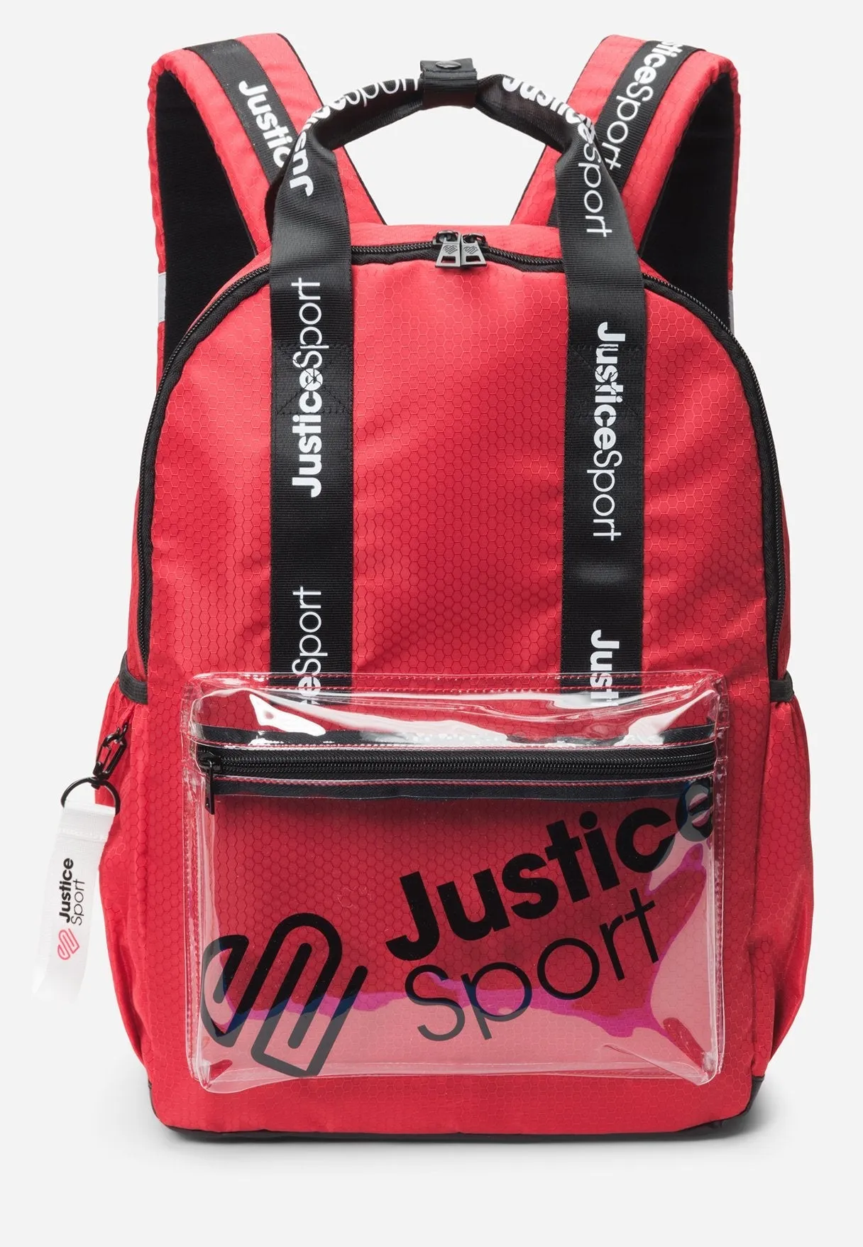 J Sport Clear Color Block Backpack