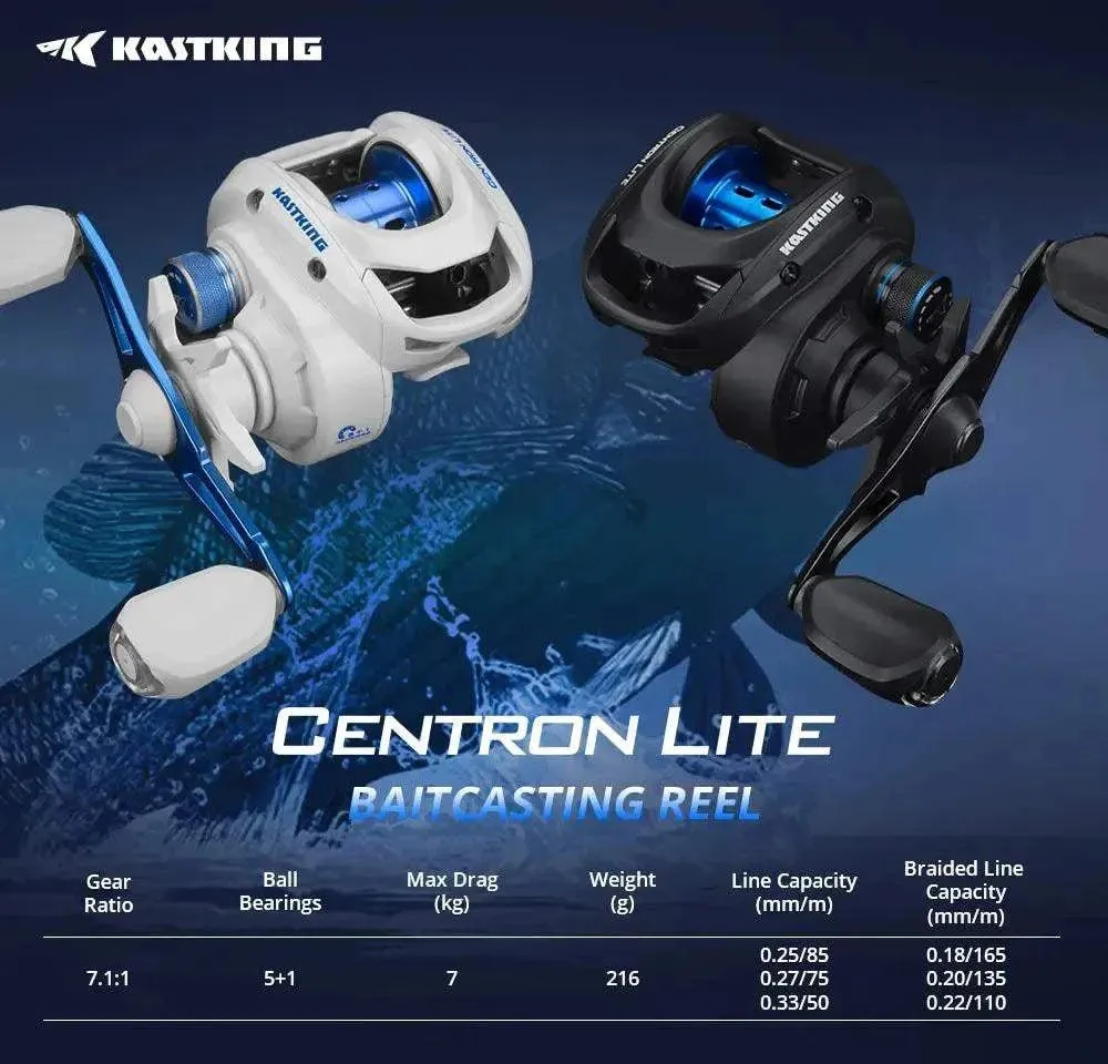 KastKing Centron Lite Baitcasting Reel