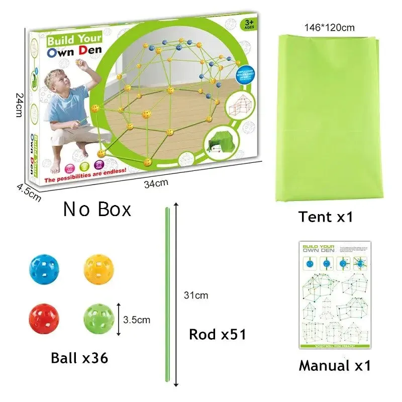 Kids Ultimate Fort Builder Kit