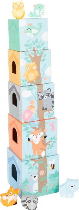 Legler Pastel Stacking Tower