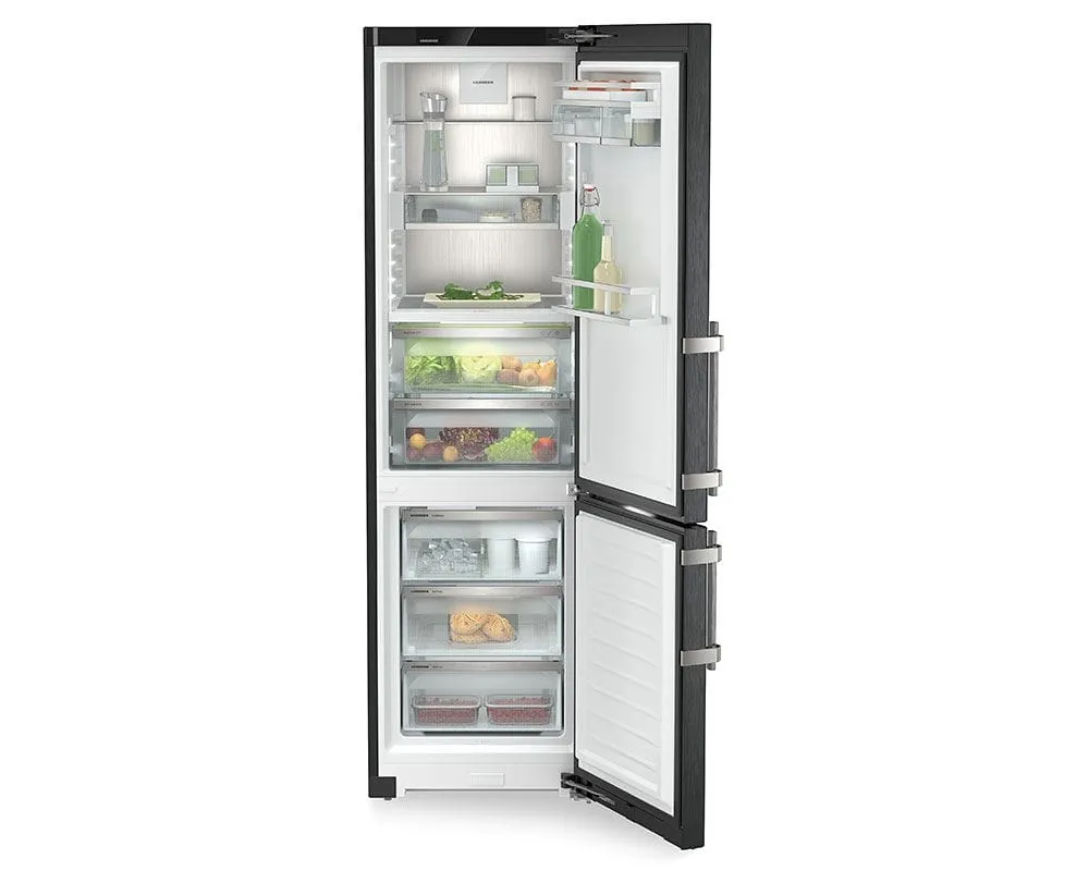 Liebherr CBNBSD576I 363L NoFrost Fridge Freezer Black BioFresh,IceMaker (Fixed Water Connection)