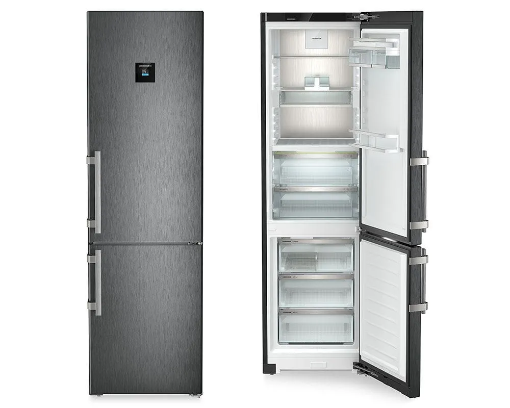 Liebherr CBNBSD576I 363L NoFrost Fridge Freezer Black BioFresh,IceMaker (Fixed Water Connection)