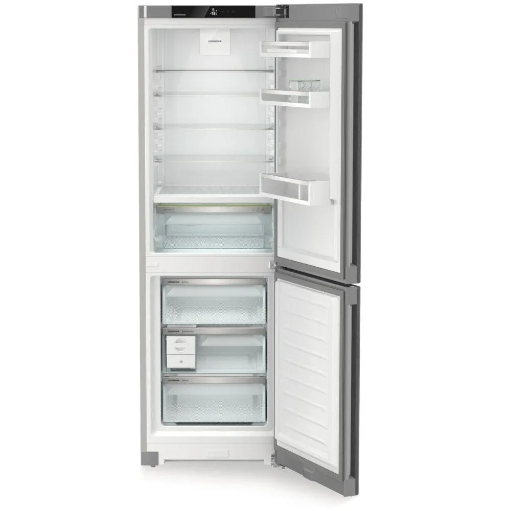 Liebherr CBNsfc 5223 No Frost Fridge Freezer, 70/30, Silver, C Rated