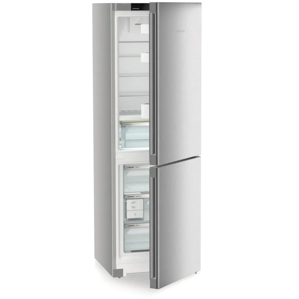 Liebherr CBNsfc 5223 No Frost Fridge Freezer, 70/30, Silver, C Rated