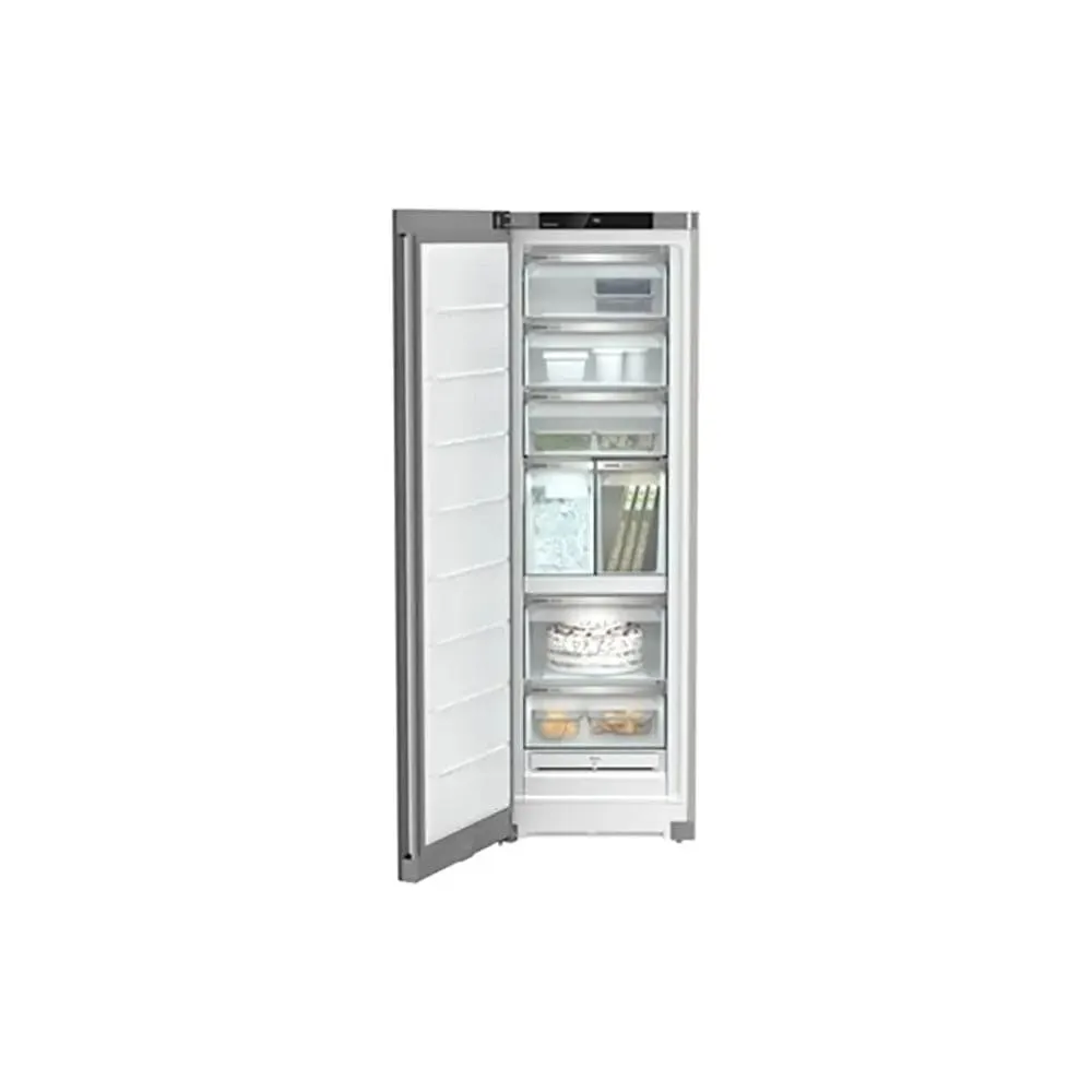 Liebherr SFNsfe5247 No Frost Tall Freezer, Silver, E Rated