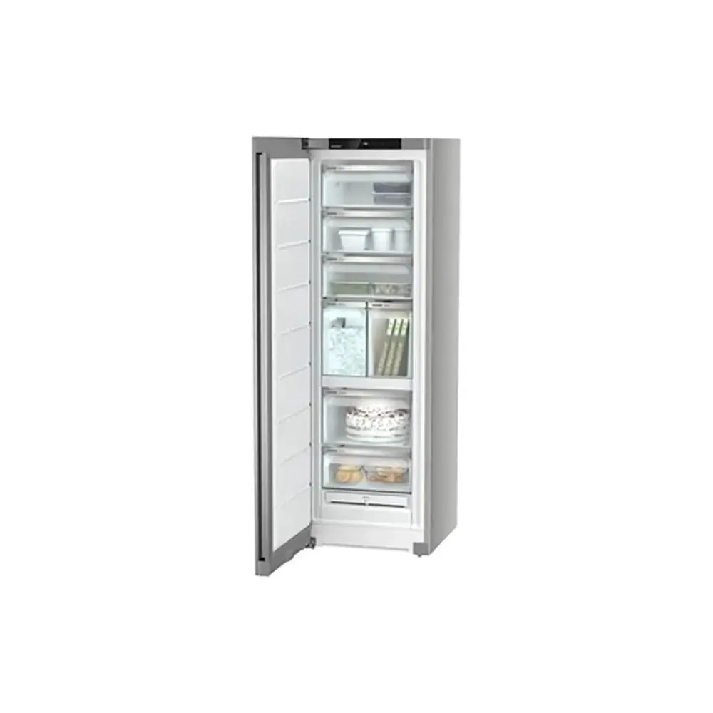 Liebherr SFNsfe5247 No Frost Tall Freezer, Silver, E Rated