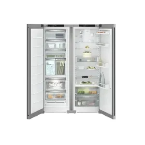 Liebherr XRFsf 5245 Plus American Fridge Freezer, Silver, C Rated