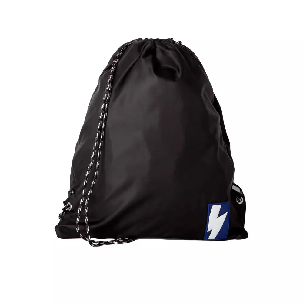 Neil Barrett Black Nylon Men Backpack