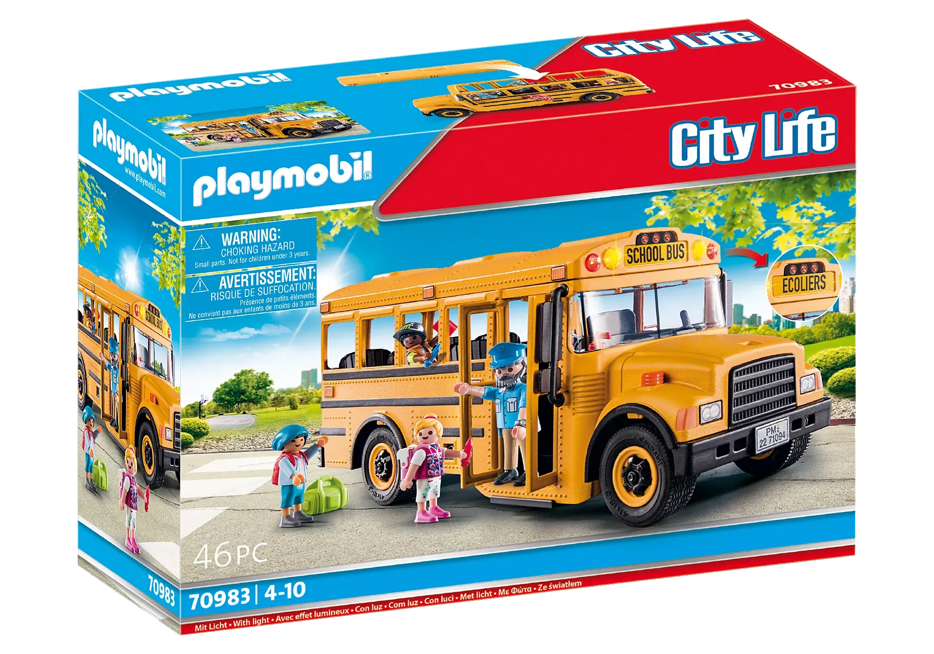 Playmobil City Life: School Bus 70983