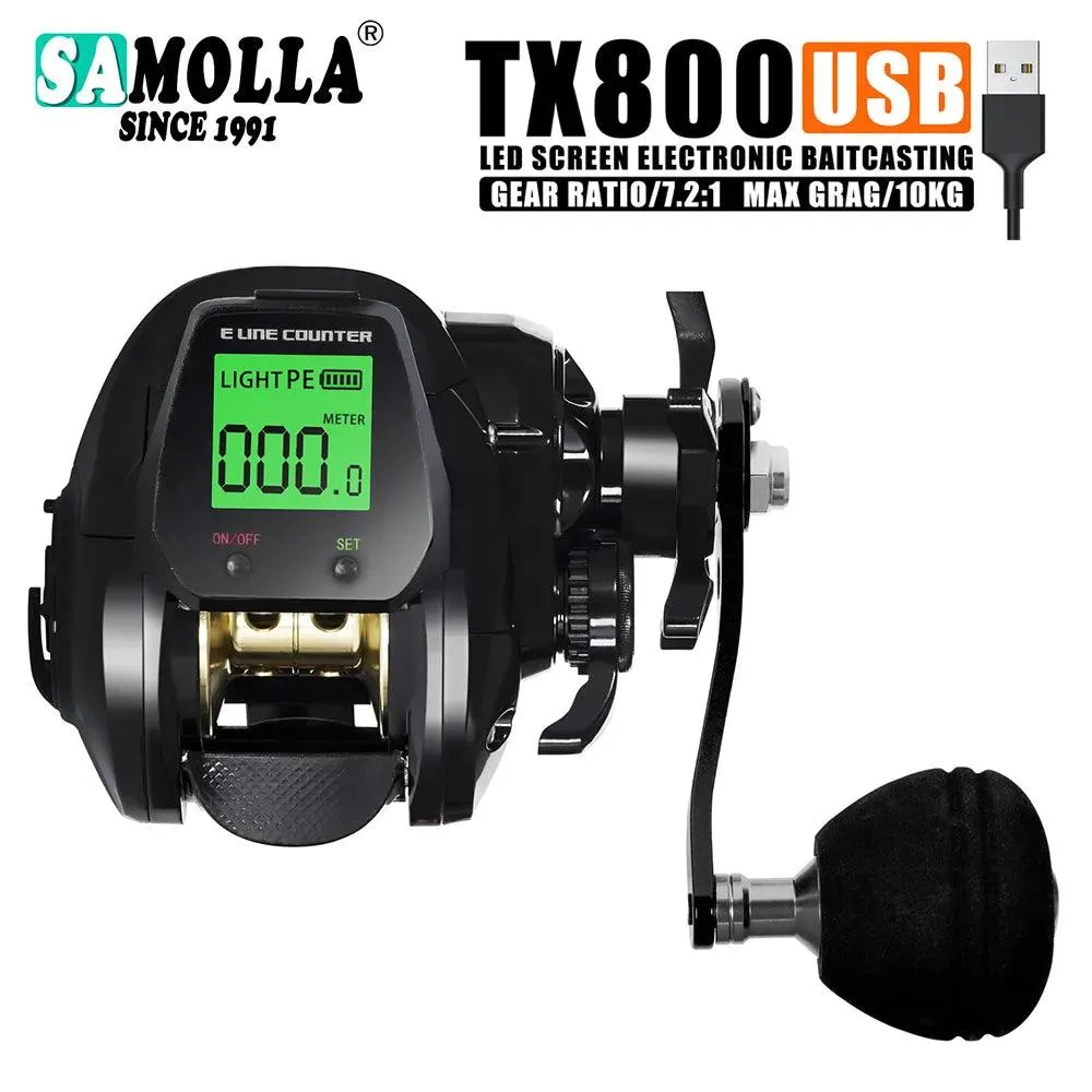 SAMOLLA Electronic Fishing Reel - The Future of Fishing