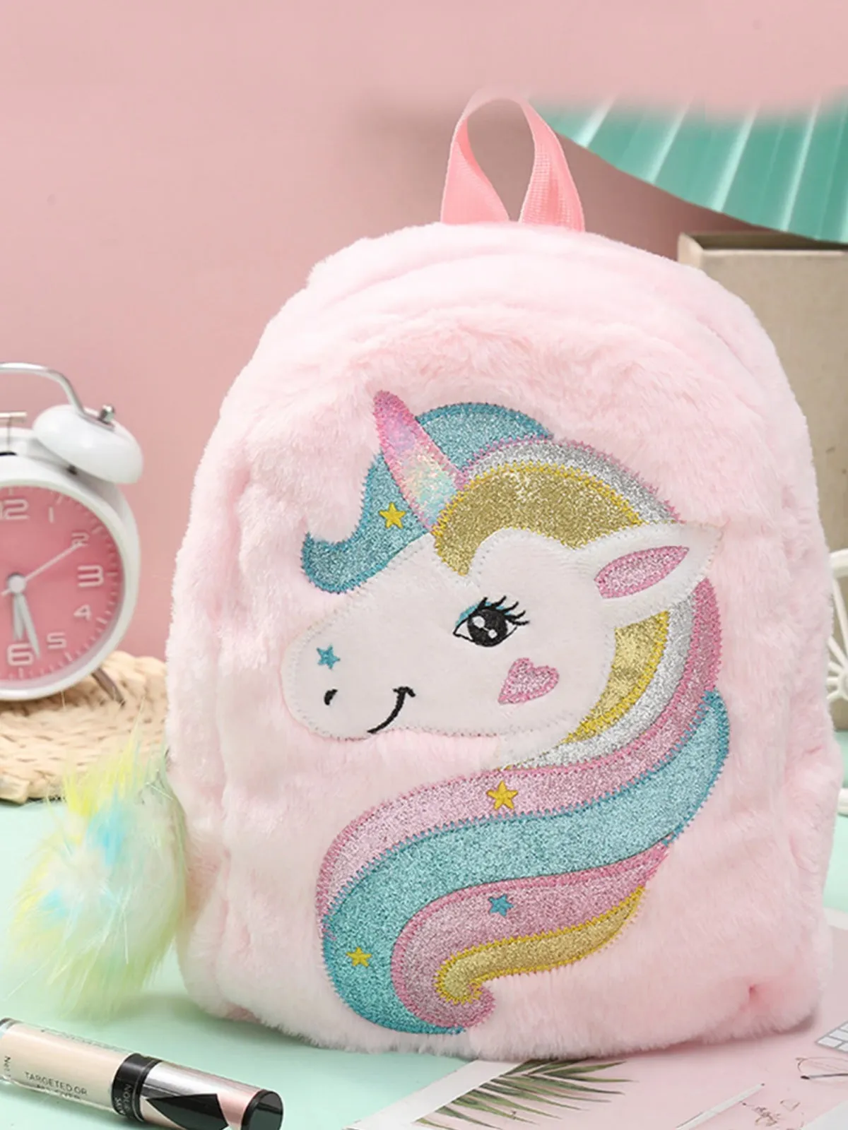 She's Magic! Plush Unicorn Backpack