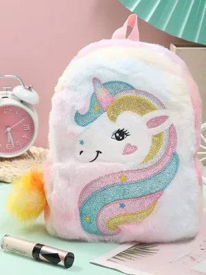 She's Magic! Plush Unicorn Backpack