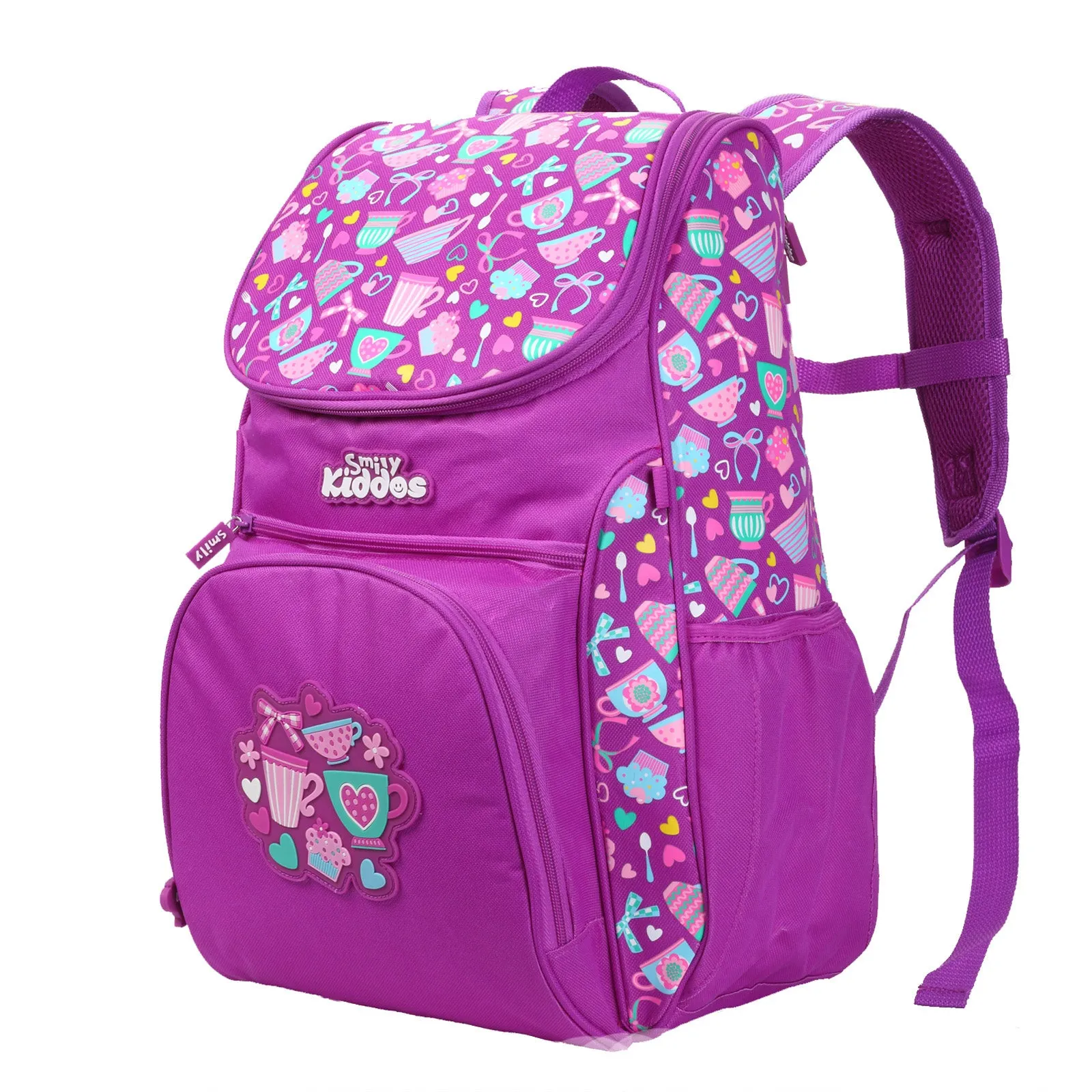 Smily Kiddos U Shape Backpack Purple