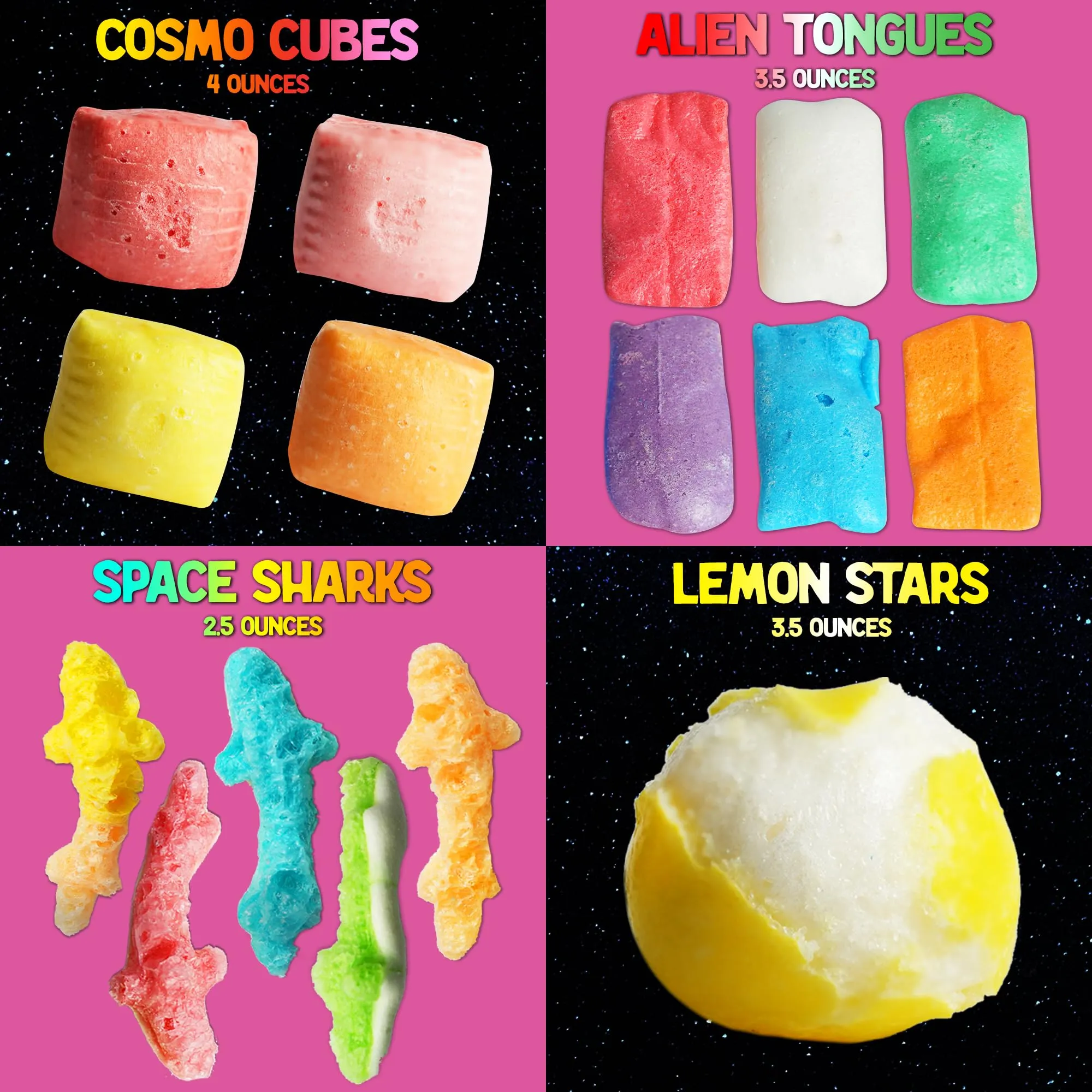 Space Age Snacks - Variety 9 Pack