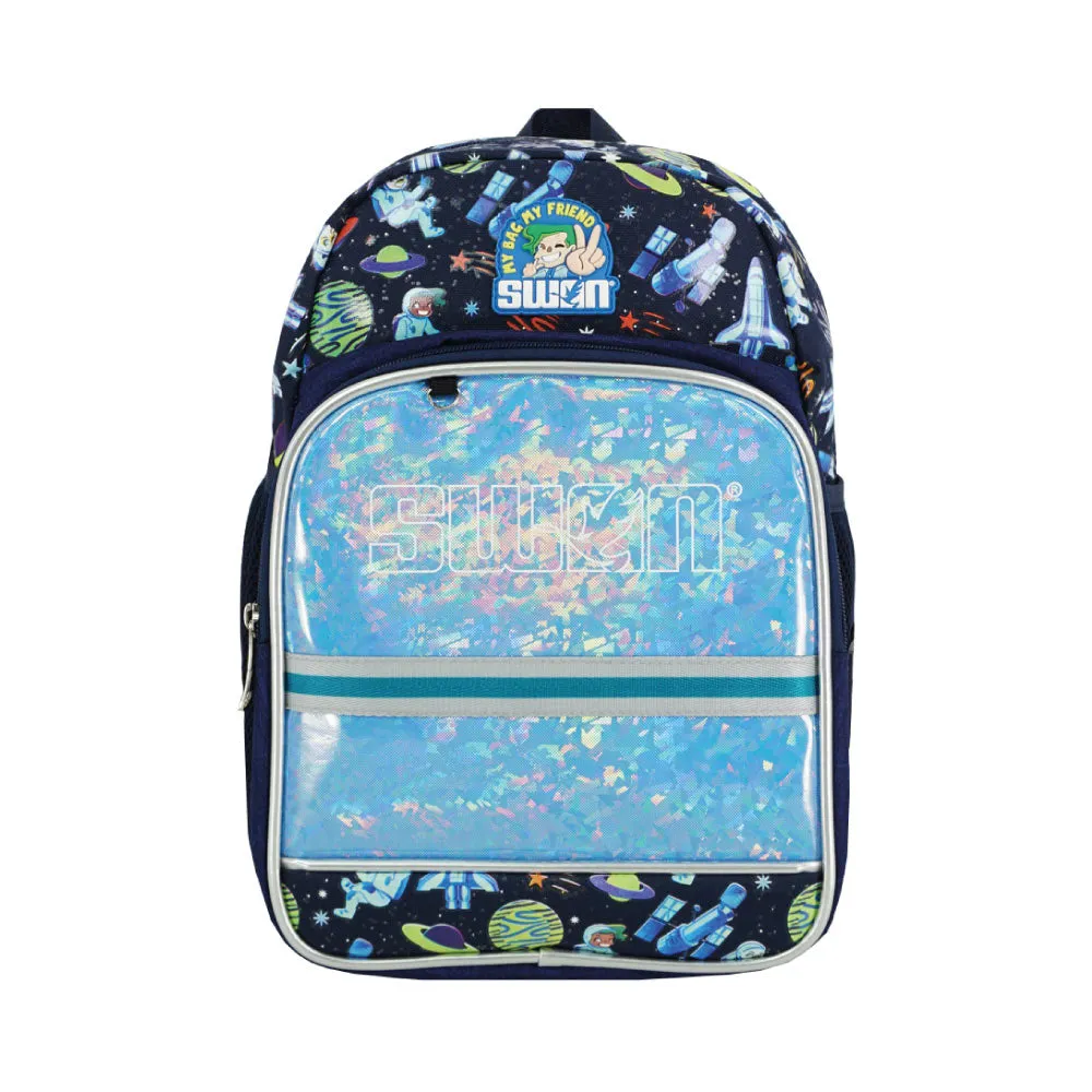 SWAN SMILE POP UP SCHOOL BAG (M)