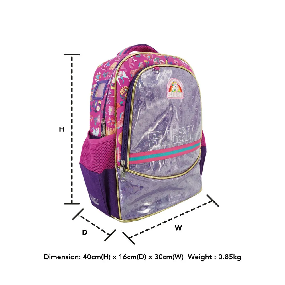 Swan Smile Pop Up School Bag (XL)