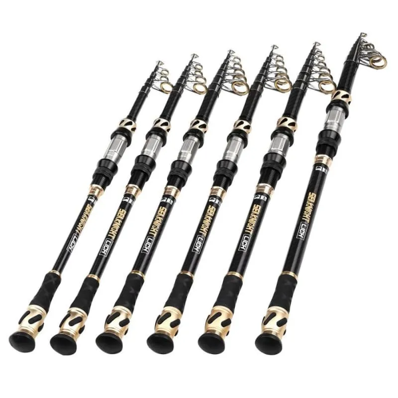 Telescopic Carbon Fiber Spinning Fishing Rod