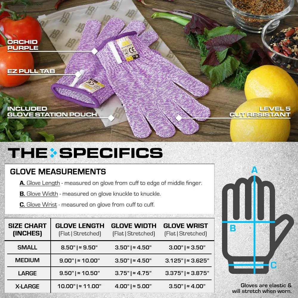 Ultra Durable Cut Series - Orchid Purple - 1 Pair