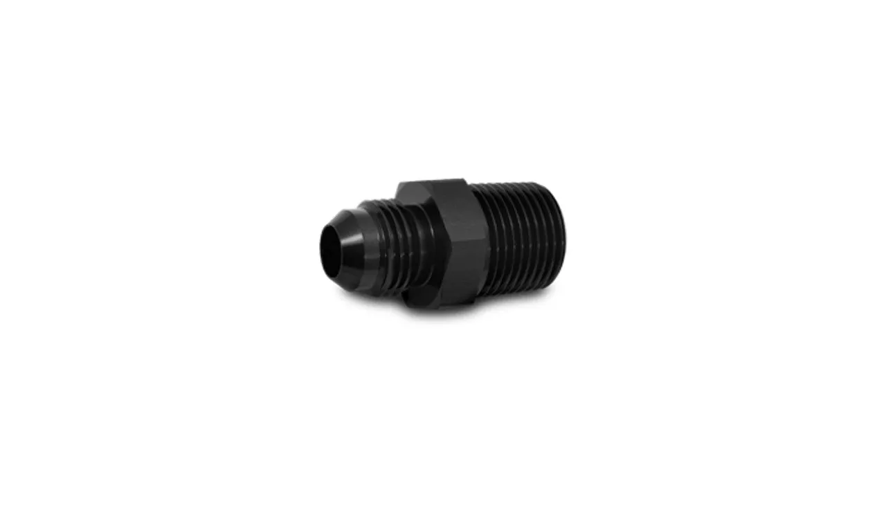 Vibrant AN Flare to Male NPT Straight Adapter Fitting; Size: -16AN x 1" NPT - 10228