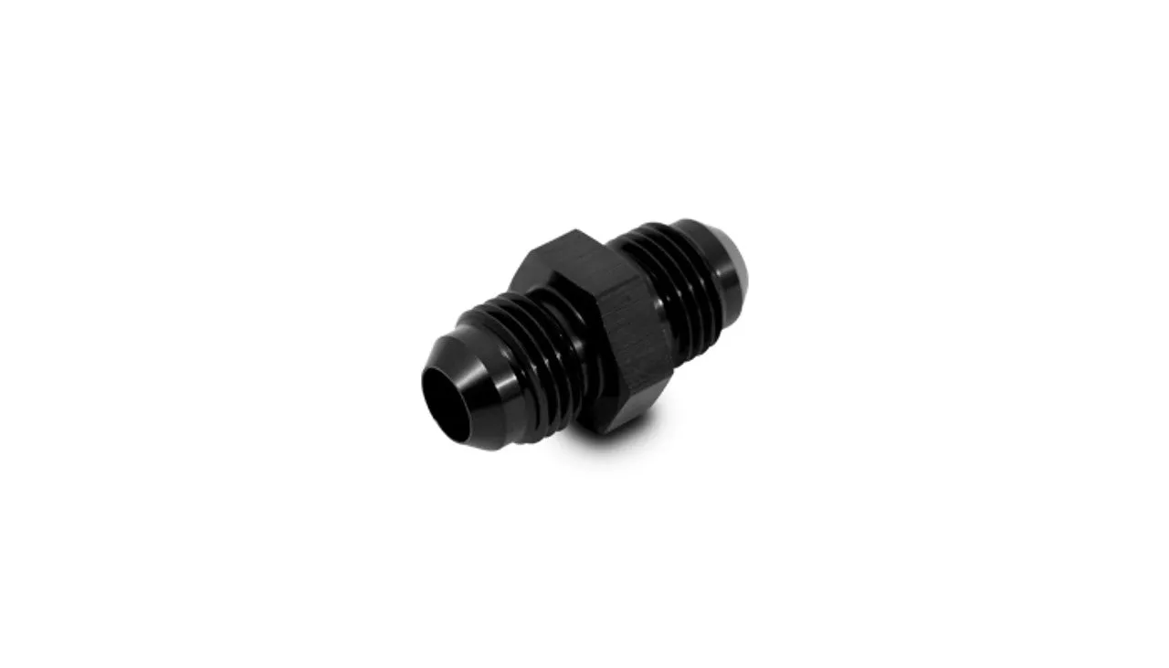 Vibrant Male AN Flare Union Straight Adapter Fitting; Size: -4AN x -4AN - 10231