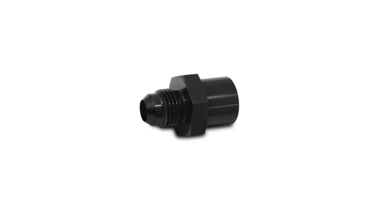 Vibrant Male AN to Female Metric Adapter, AN Size: -8AN; Metric Size: M16 x 1.5 - 16788