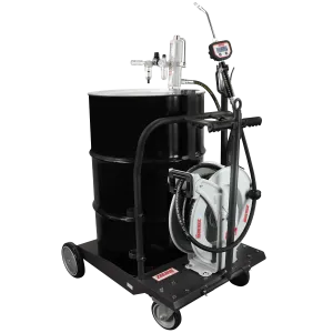 ZEPKG551– 3:1 Pump Package w/Digital Dispensing Nozzle, Hose Reel, and Cart